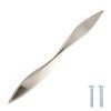 Decoranddecor Brushed Polished Twisted Kitchen Bathroom Cabinet Door Drawer Furniture