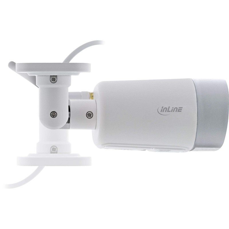 InLine® SmartHome HD Outdoor Camera with LED Light, IP66