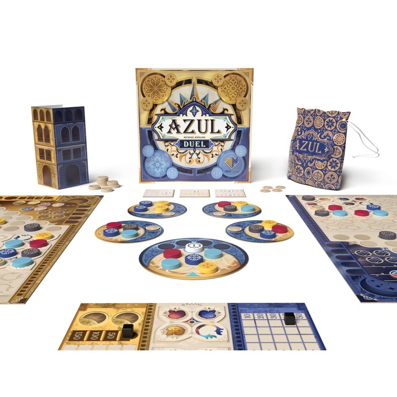 Next Move Games, Azul Duel, Family Game, Board Game, 2