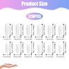 tiyiyok 120 Piece Dual Nail Forms Set, Dual Shape Nails