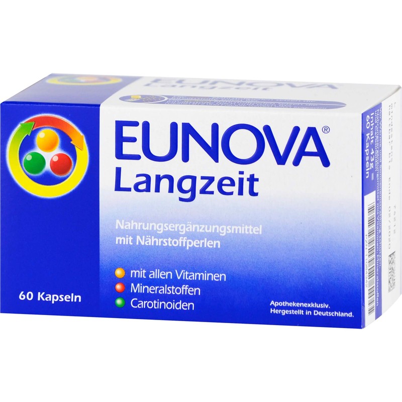 Eunova Multi Vital Long 60 Capsules 1 x 9 g)