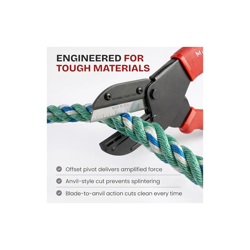 Ronan Multi-Cut Industrial Cutter – Heavy-Duty Blade for Plastic, Rubber,