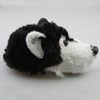 Tierhausschuhe Unisex Slippers Dog Plush Cuddly Warm Winter, black