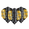 RED DRAGON Hardcore Premium Gold and Black Block Dart Flight
