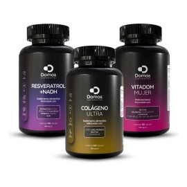 Kit Mujer Domos / Vitadom + Colágeno + Resveratrol 120 Cáps