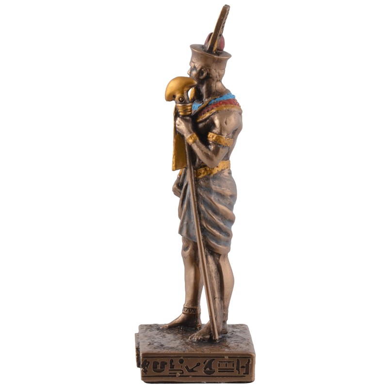 VOGLER Joh. Vogler GmbH Egyptian God Amun Miniature Bronze Coloured