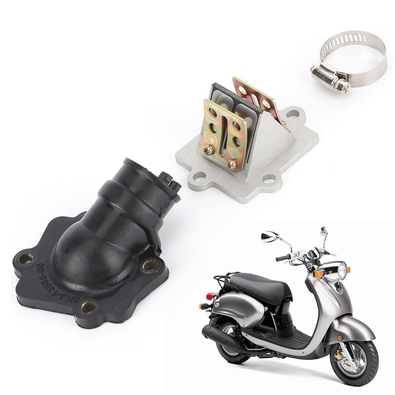 Intake Manifold Reed Valve Fit for YAMAHA JOG Vino Zuma