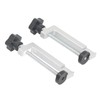 2Pcs Woodworking Fence Clamp Aluminum Alloy Multifunctional Woodworking Fence Fixing