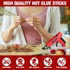 Arrow Mini Hot Glue Sticks, 200 Pack Clear Glue Gun