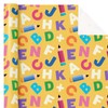 WRAPAHOLIC WRAPAHOLIC Back to School Wrapping Paper Roll - Mini