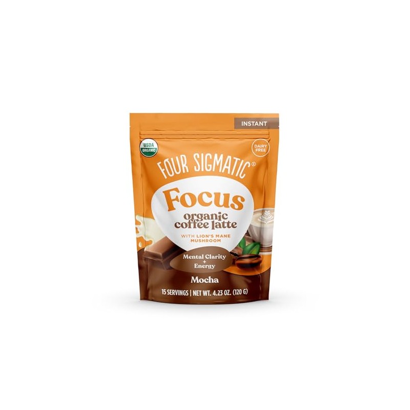 Focus Organic Coffee Latte - Mocha (Multi Serve)