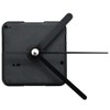 'vidaXL Black Quartz Clock Movement Kit - Easy Installation, Accurate