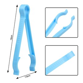 2 Pieces Baby Bottle Tongs Multifunction Skid Bottle Clips Anti-Scalding Bottle Clips Sterilized Forceps for Infants Newborns