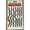 Hardley Dangerous 2 Sheets Krack-Up Scratches Sticker Decals Sheet Of