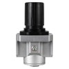 HEAVY DUTY IN-LINE COMPRESSED AIR PRESSURE REGULATOR FOR AIR COMPRESSOR,