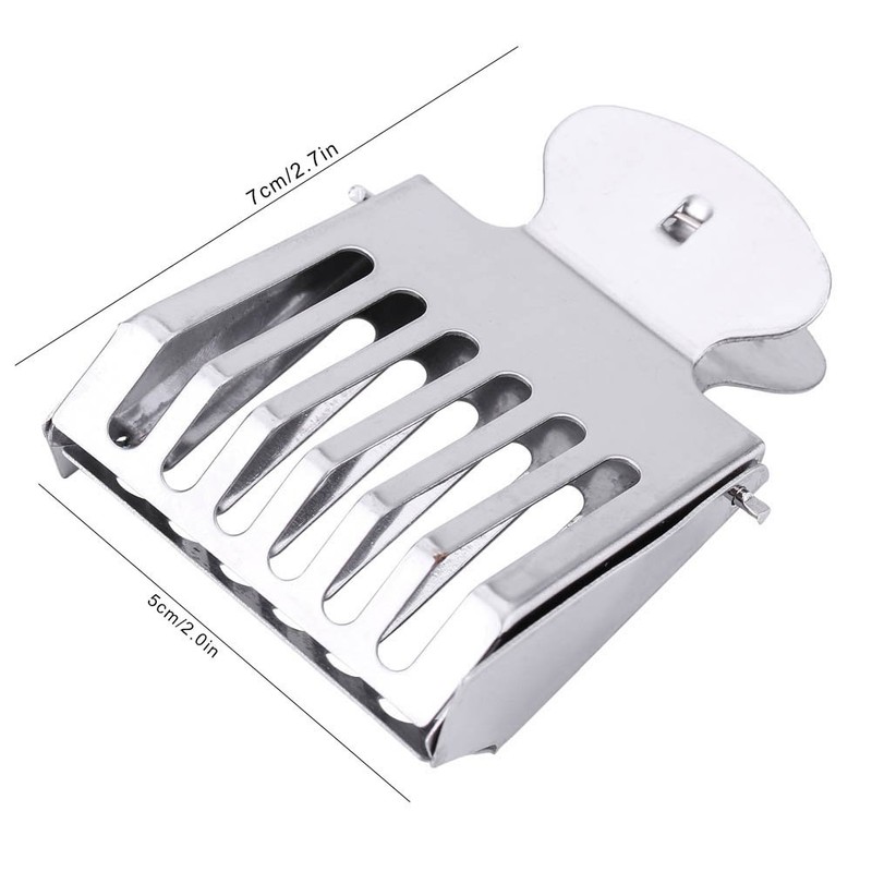 Bee Queen Catcher Clip Cage Catching Tool Stainless Steel Beekeeper