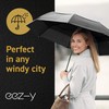 EEZ-Y Travel Umbrellas for Rain - Wind Resistant w/Open Close