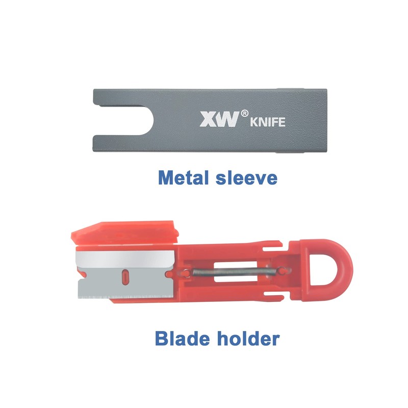 XW Handy Safety Box Cutters, Auto-retractable Razor Blade Carton Cutter