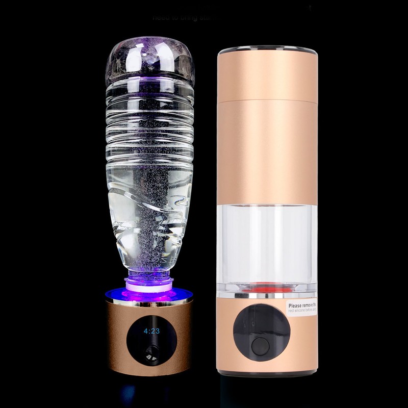 Hydrogen Water Bottle High Efficiency Portable Single Cycle 2000ppb/5Min 5000ppb/10Min