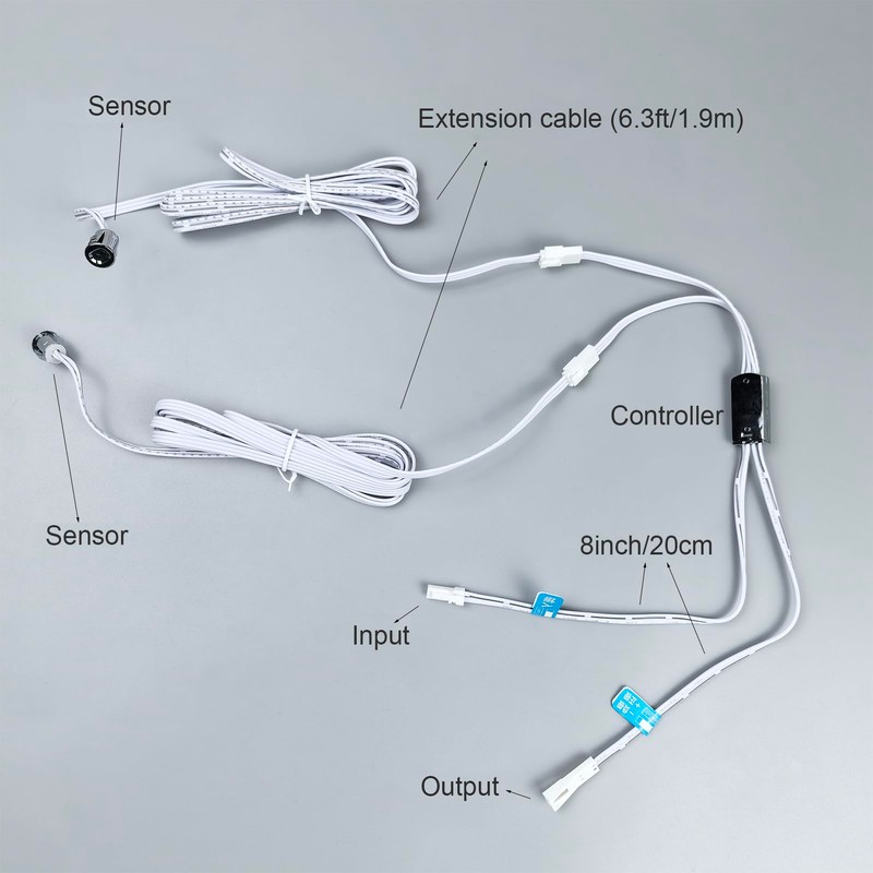 Yogcow Door Open Automatic Turn On/Off Light Switch, 12V/24V Motion