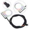 DEWIN Electric Bike Speed Sensor, Electric Bicycle Pedal 12 Magnets