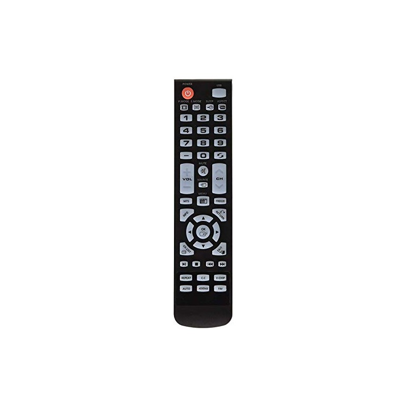 Remote Control Compatible with Element TV ELEFW328 ELEFT426 ELEFT506 ELEFT326