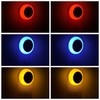 6 Pack LED Night light, LED night lights plug into wall with dusk to dawn sensors, plug in night lights for kids room, bedroom, bathroom, baby nursery,Stair Lights, Hallway Light, Red, Blue, Amber