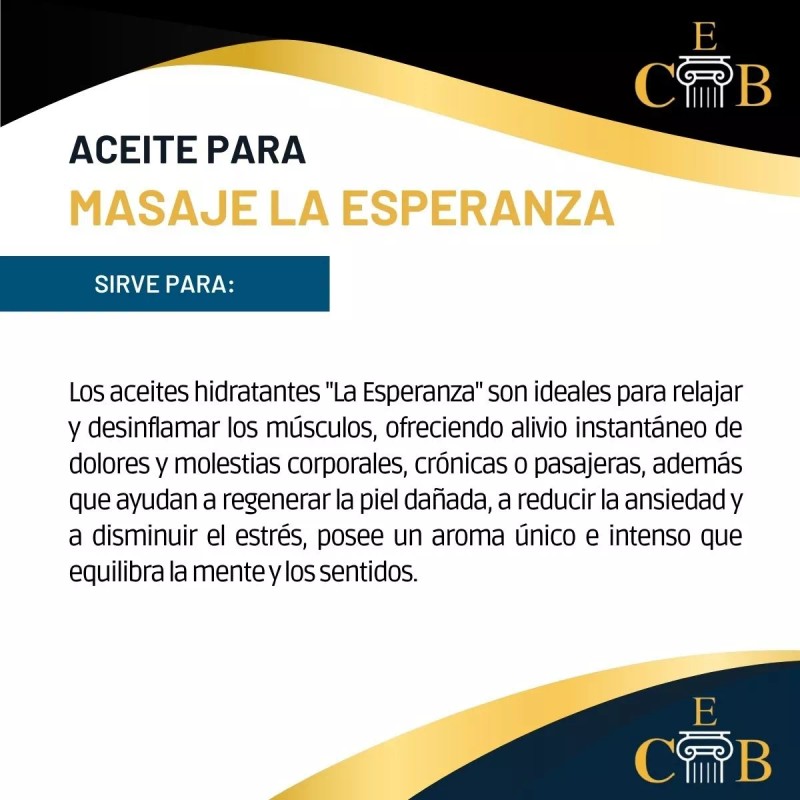 La Esperanza Aceite Para Masaje Aromaterapia 1 Litro - Varios