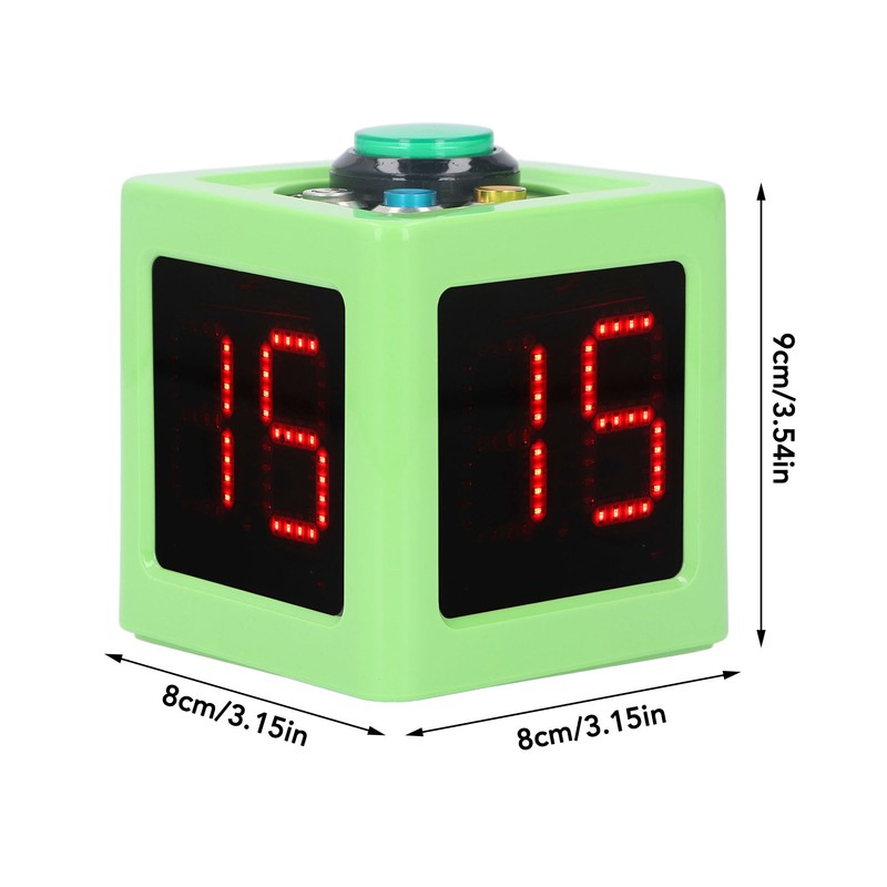 Cube Timer 1.4 Inch Digit LED Display 4 Sided Digital