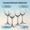 Fioance 5oz Nick & Nora Cocktail Glasses Ocean