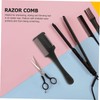 FOMIYES 3pcs Double-sided Hair Cutting Combs Portable Styling Tools for