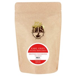English Tea Store Earl Grey Double Bergamont Tea Teabags Bulk 100 Teabags