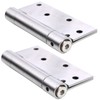 UHPPOTE 4 inch Stainless Steel Single Spring Door Hinge Automatically