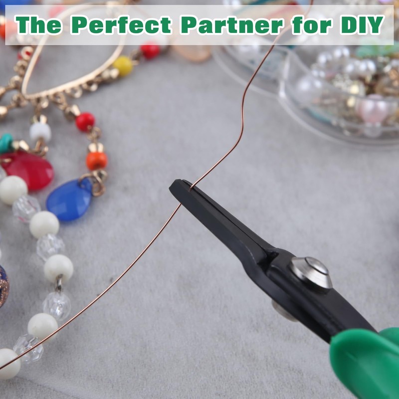 INJOYTEC Duck Bill Pliers Smooth Jaws Handmade Accessories Spring Loaded
