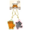 Klux Musik Tiger Clear Nicoichi Keychain/Pose 122814