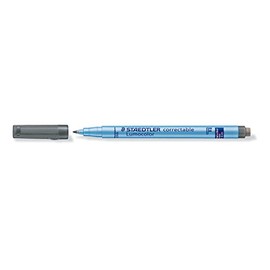 STAEDTLER Lumocolor Correctable Foil Pen Black 0.6, F
