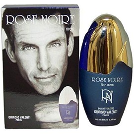 Rose Noire Men Eau-de-toilette Spray by Giorgio Valenti, 3.3 Ounce
