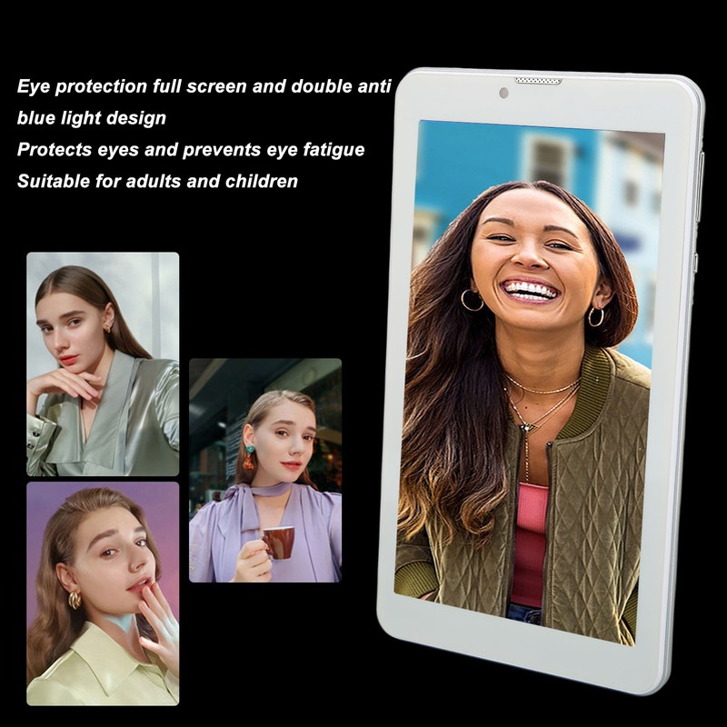 7in Tablet for Android10 2.4G 5G Dual Band 1960x1080 IPS