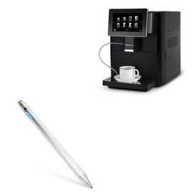 BoxWave Stylus Pen Compatible with La Reveuse Hipresso Espresso Coffee Machine - AccuPoint Active Stylus, Electronic Stylus with Ultra Fine Tip - Metallic Silver