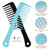 MODENGKONGJIAN MODENGKONGJIAN 4PCS Wide Tooth Detangling Comb, Large Hair Styling