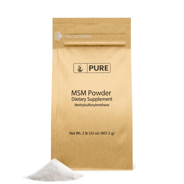 Methylsulfonylmethane MSM Powder (2 lbs), Always Pure, Natural Sulfur Dietary