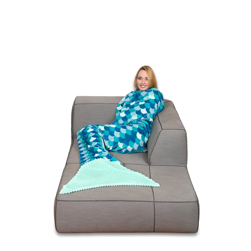 Kanguru Mermaid Blanket, Turquoise, One Size, 200