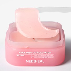 Mediheal Collagen Capsule Patch, Retinol Wrinkle & Elasticity Eye Patch, Nasolabial Fold Patch, Forehead Patch / 메디힐 콜라겐 캡슐패치 레티놀 주름탄력 아이패치 팔자패치 미간패치