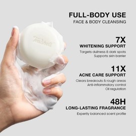Original HQ | Teashell Soap For Whitening, Brightening Skin // Face Serum Whitening Fade Dark Spots Teashell , Sabun Putihkan Kulit 300g