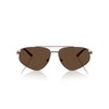 Emporio Armani 0EA2156 MATTE BRONZE 59 Sunglasses, MATTE BRONZE