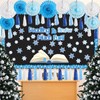 Frienda 99 Pieces 3D Snowflake Bulletin Board Decorations with Paper