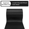 GTYBOVA Black Satin Ribbon 4 Inch x 25Yards Wide Solid