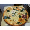 ONEIDA NIB ONEIDA KITCHEN HAND PAINTED DINNER PLATES SUNSET BOUQUET