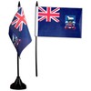 Flaggenfritze® Table Flag Falkland Islands 10 x 15 cm