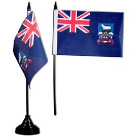 Flaggenfritze® Table Flag Falkland Islands 10 x 15 cm